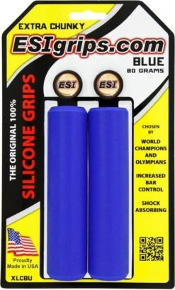 ESI Grips ESI Extra Chunky 34 Mm Grips Blue