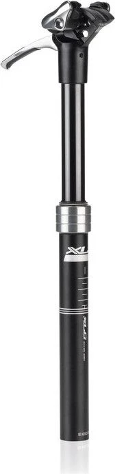 Lescopic T Seatpost With Internal Hose XLC SP-T09 Recoil 15 Mm | Diameter 27.2 Mm | Length 390 Mm | D Beat 100 Mm Black