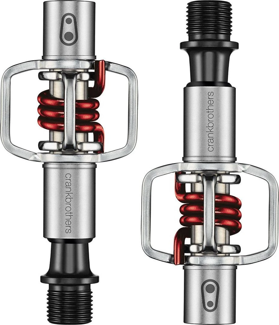 Crankbrothers Crank Brothers Egg Beater 1 Pedals - Silver Red 3 Crankbrothers Crank Brothers Egg Beater 1 Pedals - Silver Red