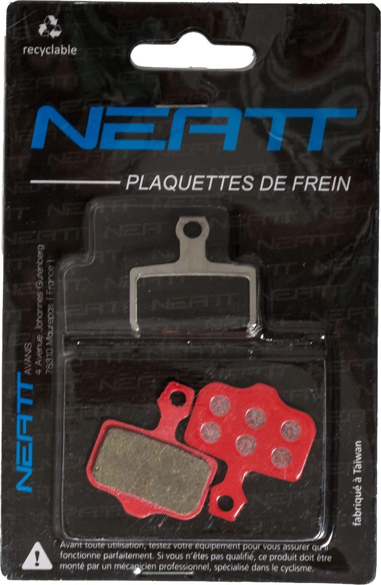 Neatt Sram Level / Level T / Level TL / Avid Elixir (not Trail) / X0 / XX Brake Pads 3 Neatt Sram Level / Level T / Level TL / Avid Elixir (not Trail) / X0 / XX Brake Pads