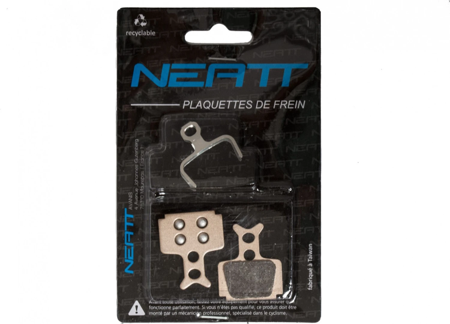 Neatt Formula One / Mega / R1 / R0 / RX / C1 / CR1 / CR3 / Cura Brake Pads 4 Neatt Formula One / Mega / R1 / R0 / RX / C1 / CR1 / CR3 / Cura Brake Pads - Image 2