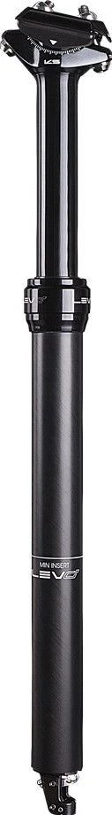 KS Kind Shock LEV CI Dropper Seatpost Internal Passage Black (Without Control)