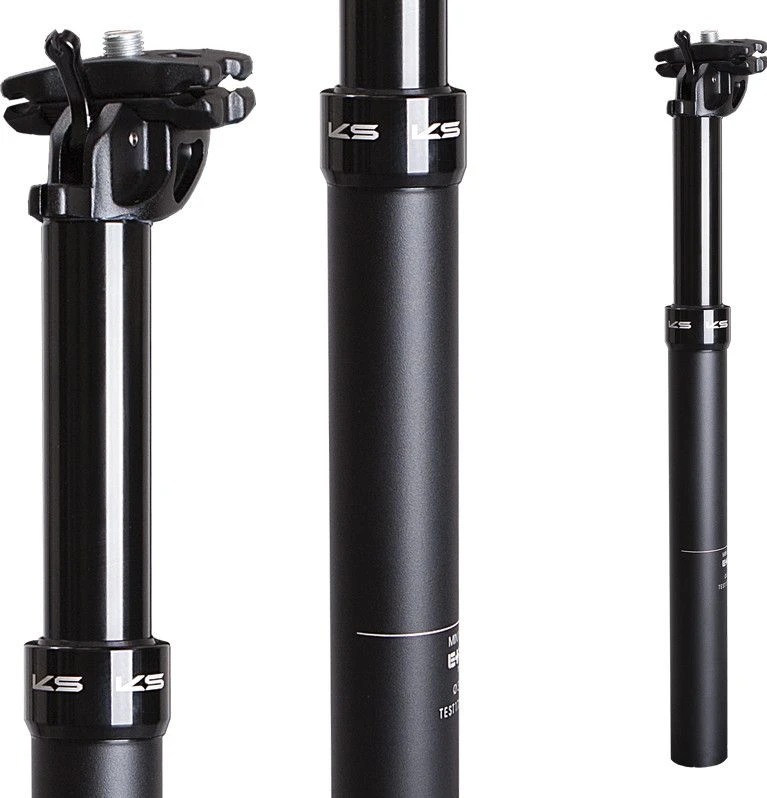 KS Kind Shock ETEN REMOTE External Passage Telescopic Seatpost Black (Without Control) 4 KS Kind Shock ETEN REMOTE External Passage Telescopic Seatpost Black (Without Control) - Image 2
