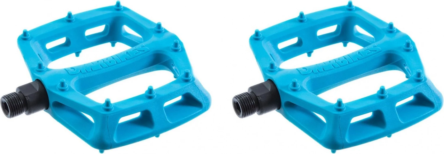 DMR Pair Of Flat Pedals V6 Blue 3 DMR Pair Of Flat Pedals V6 Blue