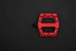 Pair Of Red DMR V11 Flat Pedals -Rockshox Bike Shop 18293325fbcf60c7e8891.08465277