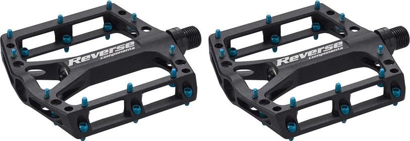 Reverse Black One Pedals Black / Light Blue 3 Reverse Black One Pedals Black / Light Blue