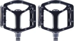 Pair Of SB3 Stealth 2 Black Flat Pedals