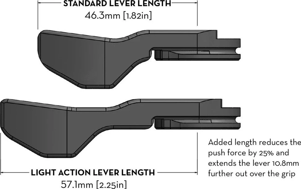 Wolf-tooth Wolf Tooth ReMote Light Action For Shimano IS-II (W/o Cable And Housing) Black 5 Wolf-tooth Wolf Tooth ReMote Light Action For Shimano IS-II (W/o Cable And Housing) Black - Image 3