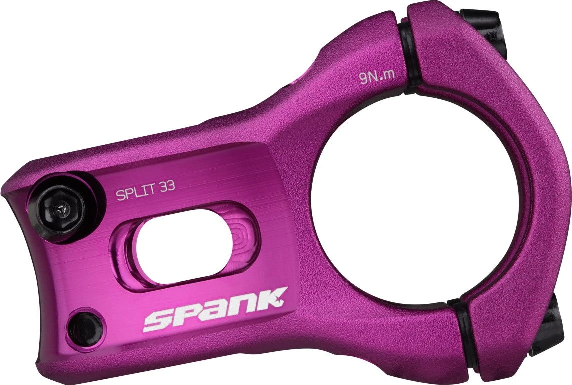 Spank Split Stem 0° 31.8 Mm Purple 4 Spank Split Stem 0° 31.8 Mm Purple - Image 2
