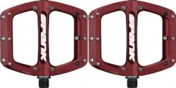 Spank Spoon Reboot Flat Pedals Dark Red