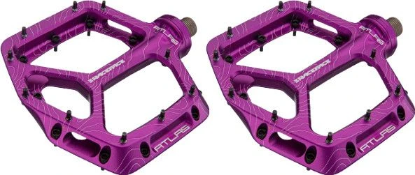 Race Face Atlas Flat Pedals Purple 3 Race Face Atlas Flat Pedals Purple
