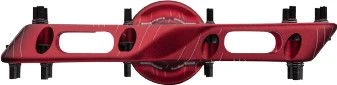 Race Face Atlas Flat Pedals Red 4 Race Face Atlas Flat Pedals Red - Image 2