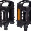 Pair Of GNK MTB / City Flat Pedals 9/16 Black Plastic Body -Rockshox Bike Shop 4911965e2ef739170c29.88466014
