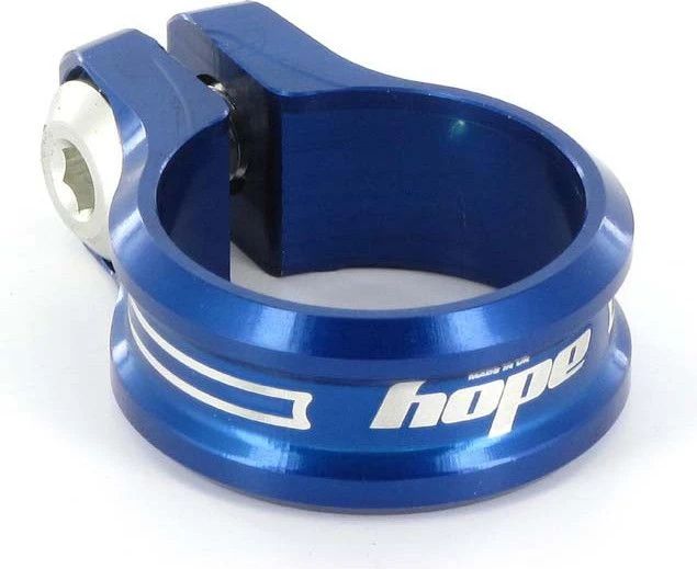 Hope Seat Clamp And Bolt - Blue 3 Hope Seat Clamp And Bolt - Blue