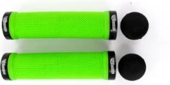SB3 Pair KHEOPS Lock On Grips Black Green