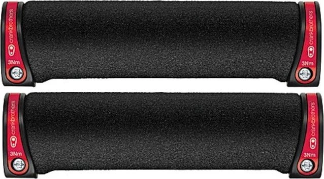 CRANKBROTHERS Pair Of Grips Lock On Gold Black COBALT 4 CRANKBROTHERS Pair Of Grips Lock On Gold Black COBALT - Image 2