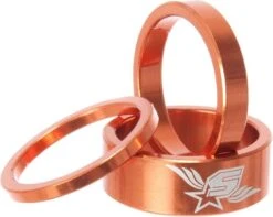 SPANK Kit 3 Spacers Management TWEET TWEET 1'' 1/8 ORANGE