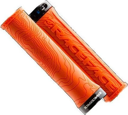 RACE FACE Pair Of Grips HALF NELSON Orange 3 RACE FACE Pair Of Grips HALF NELSON Orange