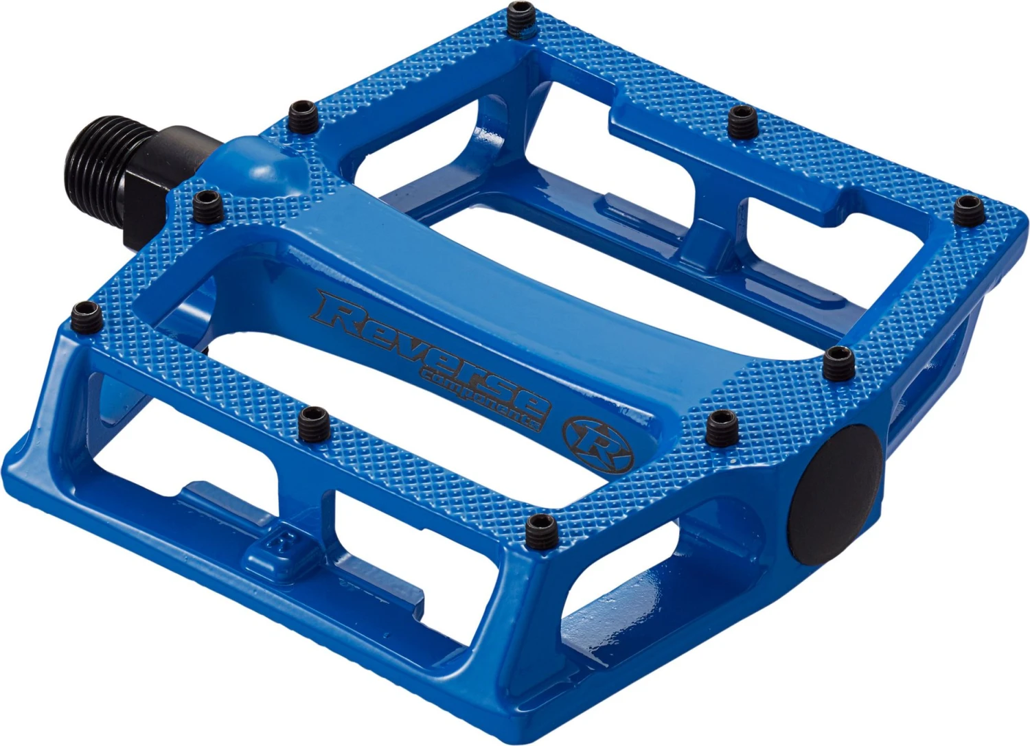 Reverse Shape 3D Flat Pedals - Blue 3 Reverse Shape 3D Flat Pedals - Blue