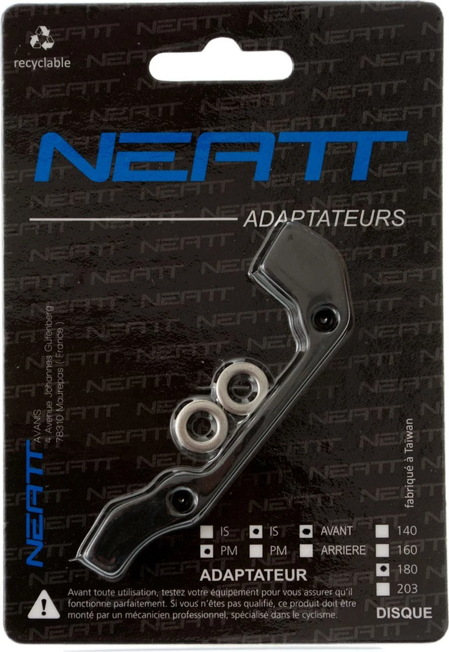 NEATT Front Brake Adaptator PM To IS 180mm 3 NEATT Front Brake Adaptator PM To IS 180mm