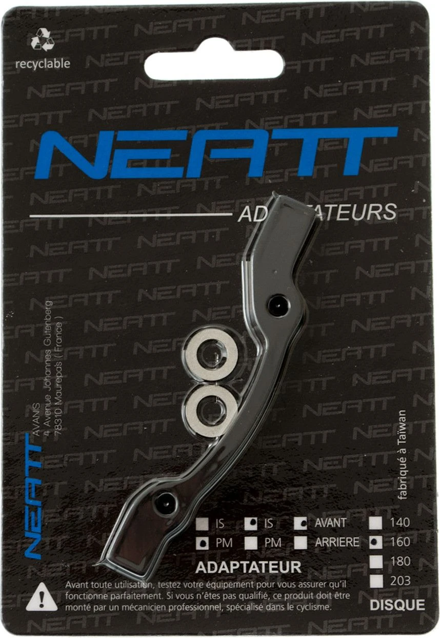 NEATT Front Brake Adaptator PM To IS 160mm 3 NEATT Front Brake Adaptator PM To IS 160mm