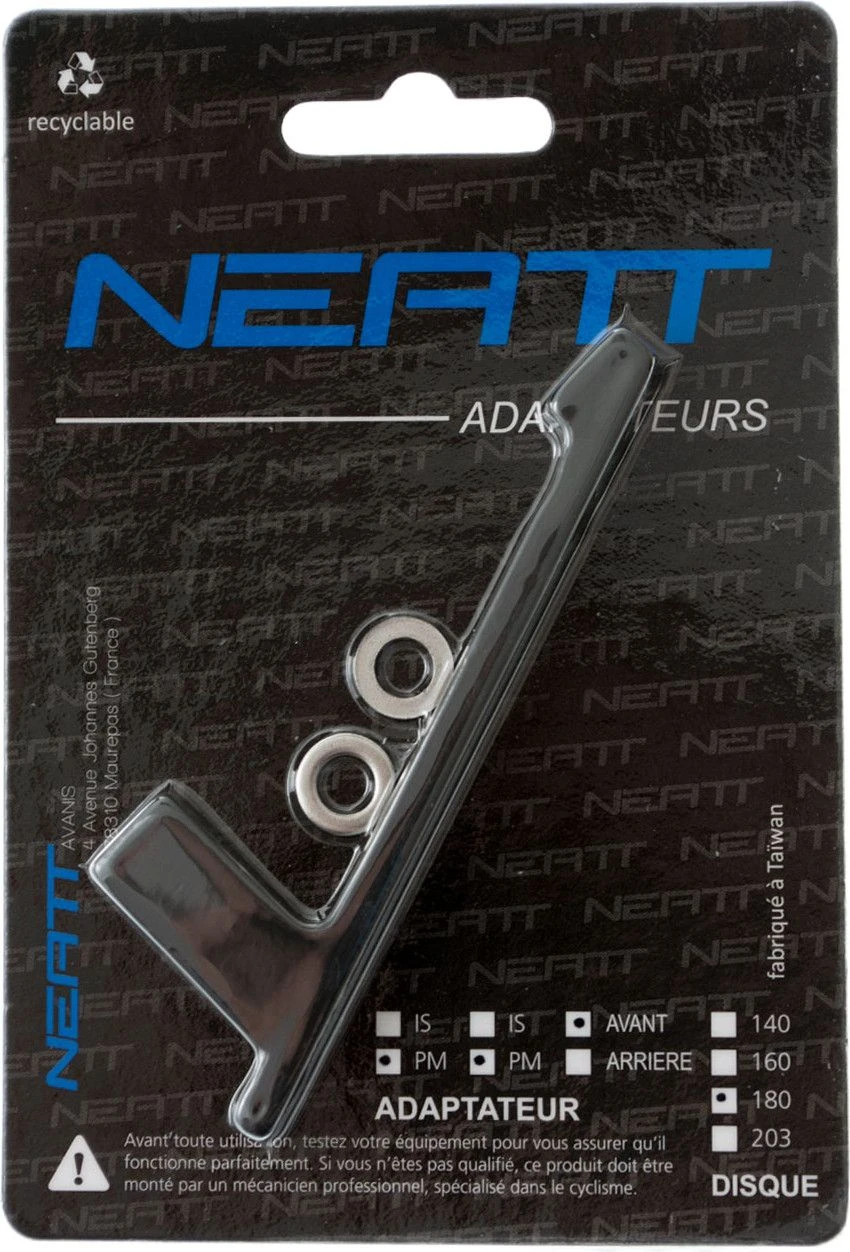 NEATT Front Brake Adaptator PM To PM 180mm 3 NEATT Front Brake Adaptator PM To PM 180mm