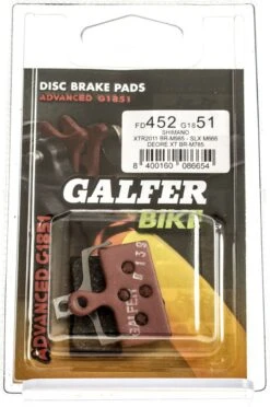 GALFER SHIMANO XTR 985 / XT 785 / SLX 666 Metallic ADVANCED G1851 Brake Pads