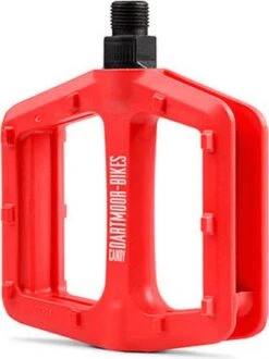 DARTMOOR CANDY Flat Pedals Red