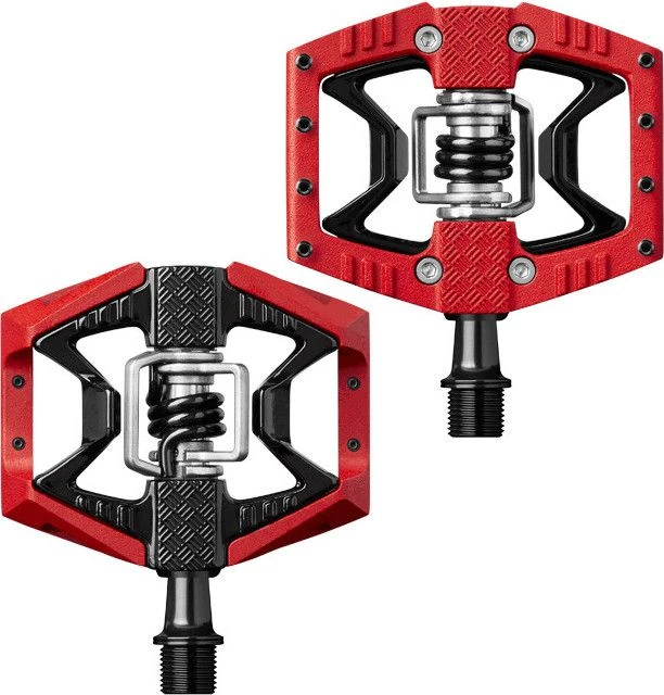 CRANKBROTHERS DoubleShot Pedals Red Black 3 CRANKBROTHERS DoubleShot Pedals Red Black