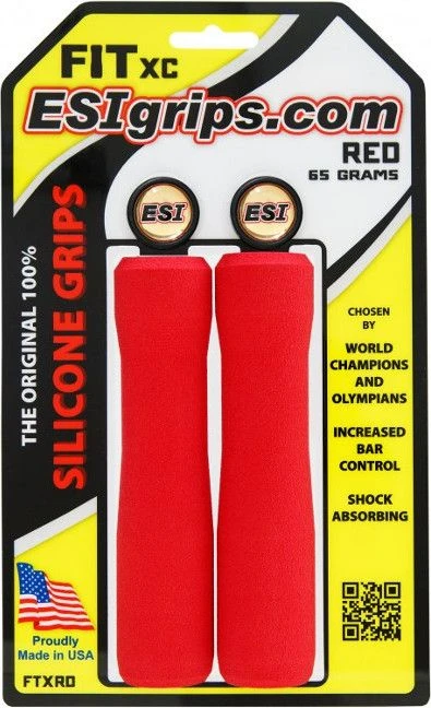 ESI Grips ESI Fit XC Grips - Aqua 4 ESI Grips ESI Fit XC Grips - Aqua - Image 2