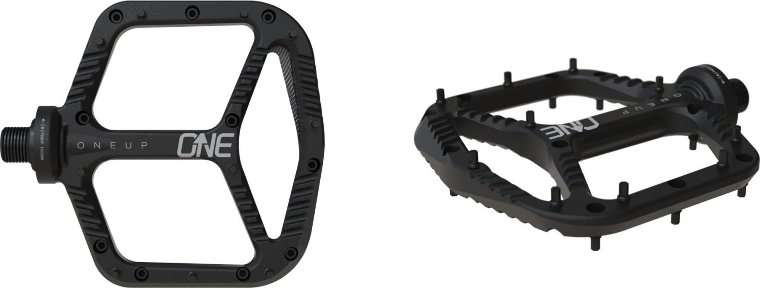 OneUp Pedals Aluminium Black 3 OneUp Pedals Aluminium Black