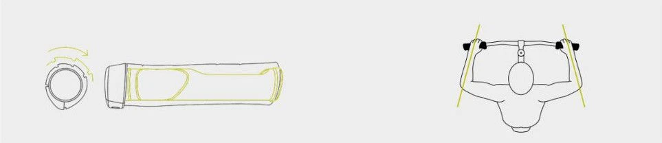 Ergon GE1 Evo Regular Ergonomic Grips Black 5 Ergon GE1 Evo Regular Ergonomic Grips Black - Image 3