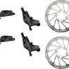 Brakeset SRAM CODE RSC Black With Disc Sram Centerline Argent 200 Mm