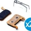 Brake Authorit Brake Pads Shimano XTR 03-07/ Saint 04-07/ Deore LX 05-07/ XT 04-07/ SLX 09 (20 Pairs) -Rockshox Bike Shop 5abc95a06f5c3