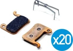 Brake Authorit Brake Pads Shimano XTR 03-07/ Saint 04-07/ Deore LX 05-07/ XT 04-07/ SLX 09 (20 Pairs)
