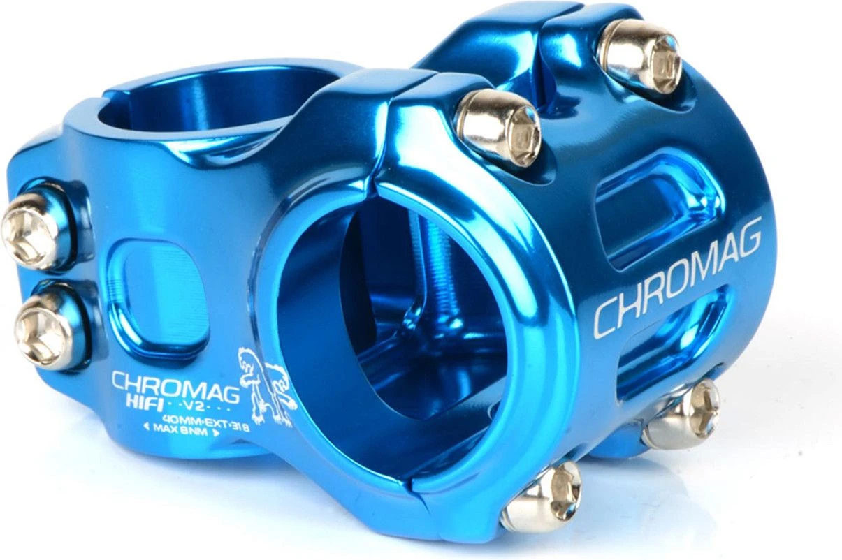 Chromag HiFi V2 MTB Stem 31.8 Mm 0° Blue 3 Chromag HiFi V2 MTB Stem 31.8 Mm 0° Blue