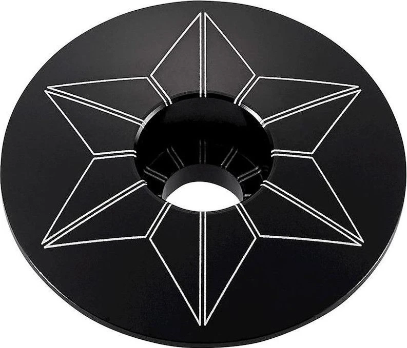 Supacaz Star Capz Black (power Coated) 3 Supacaz Star Capz Black (power Coated)