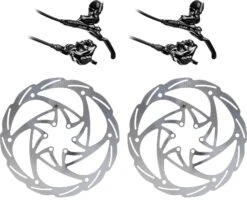 Formula Brakeset Cura Black 2019 With 2 Disc 203 Mm