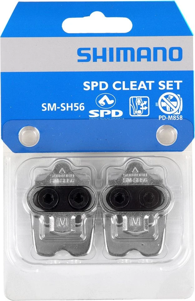 Shimano SM-SH56 SPD Cleats + Plate (pair) 3 Shimano SM-SH56 SPD Cleats + Plate (pair)