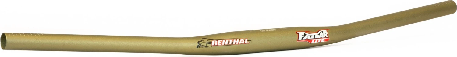 GUIDON RENTHAL FAT BAR LITE ZERO RISE, 780mm 31,8 Ø GOLD 4 GUIDON RENTHAL FAT BAR LITE ZERO RISE, 780mm 31,8 Ø GOLD - Image 2
