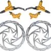 Formula Disc Brake Pair Cura 4 (disc 203mm) Gold 2019 -Rockshox Bike Shop 5c51c28ae1bb0