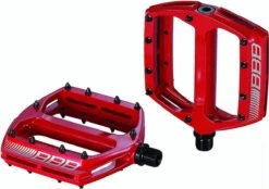 BBB Platform Pedals CoolRide Red