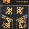 Fox Racing Shox Stickers Heritage 2019 Gold -Rockshox Bike Shop 5cb6e3d6af894