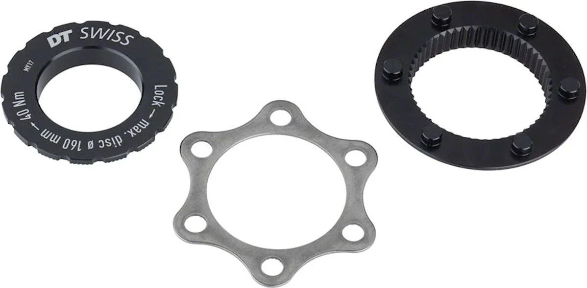 Dt-swiss Adapter DT Swiss Center Lock To 6 Holes Road (max 160mm) 3 Dt-swiss Adapter DT Swiss Center Lock To 6 Holes Road (max 160mm)