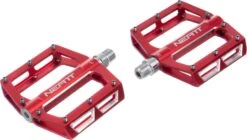 Pair Of Neatt Attack V2 8 Pin Flat Pedals Red -Rockshox Bike Shop 8045245d120dda550ec3.56085354