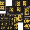 Fox Racing Shox Heritage 2019 Stickers Fork And Shock Yellow -Rockshox Bike Shop 9213045d7f43b0dcf3f0.72040271
